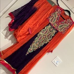 Mehndi / dholki pakistani outfit